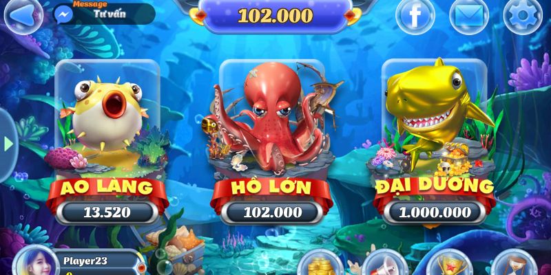 Sức hút mãnh liệt từ dòng game săn ngư ăn tiền đỉnh cao